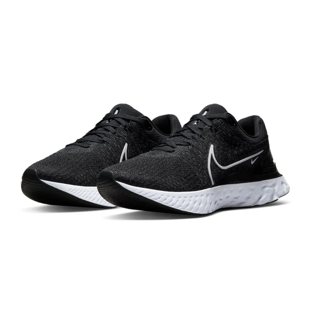 Nike React Infinity Flyknit 3 Black and White Size 11